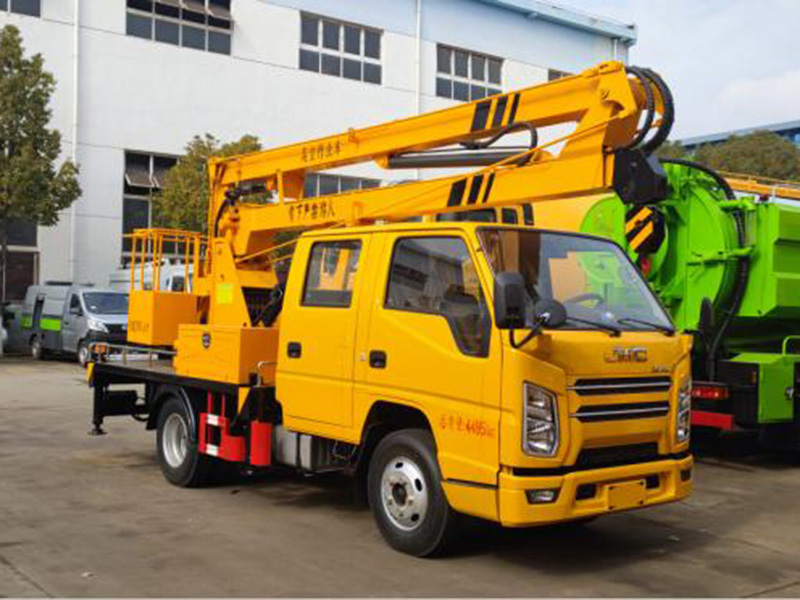 江鈴順達藍牌雙排座13米高空作業車